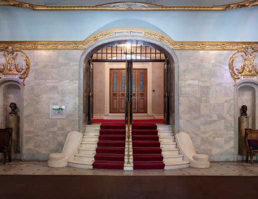 Vestibyletrappa på Nationaltheatret