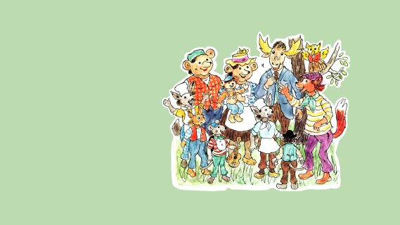 Illustrasjon av Dyrene i Hakkebakkeskogen