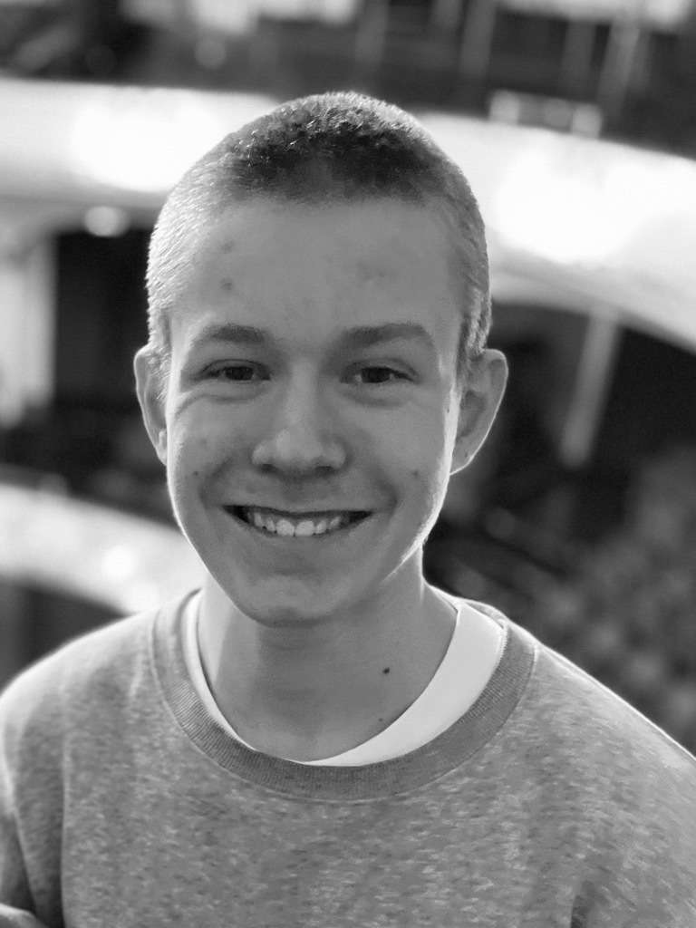 Portrett av gutt